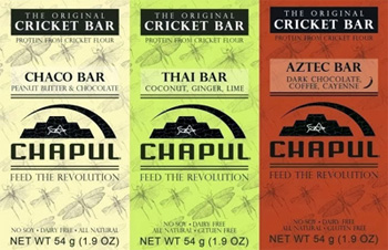 Cricket Energy Bars by Chapul