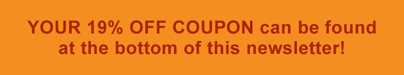 19% OFF coupon