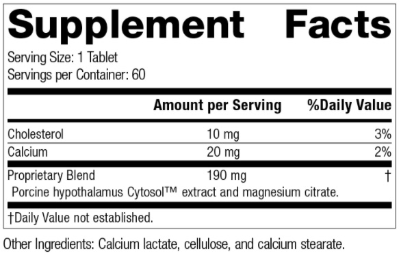 Hypothalmex Ingredients