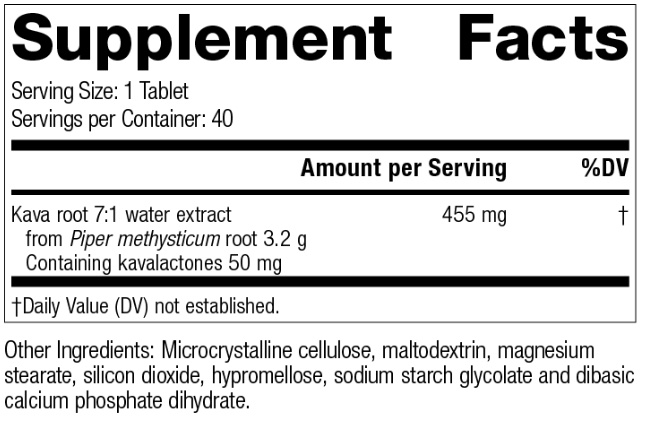 Kava Forte Ingredients