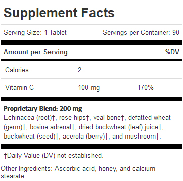 Collagen C ingredients