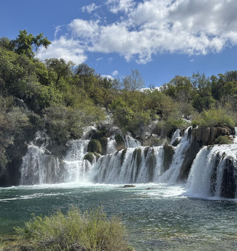 waterfalls