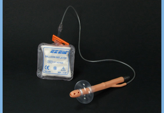 Enema Retention Flexible Inflatable Nozzle System