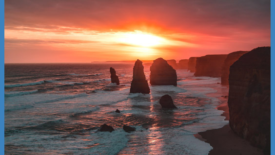 sea cliffs