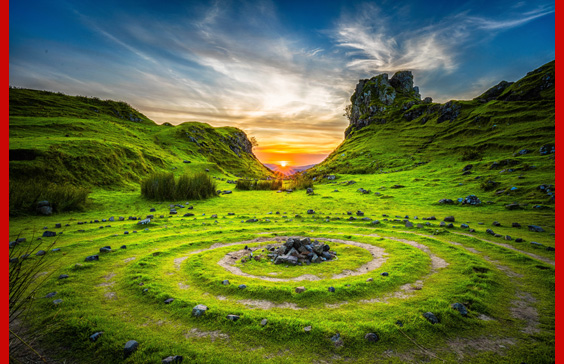 concentric features