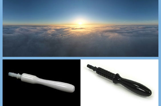 Delrin enema nozzles