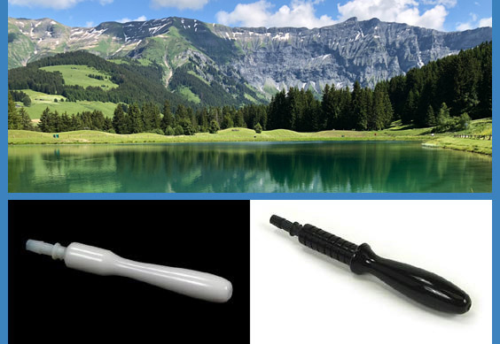 Delrin enema nozzles