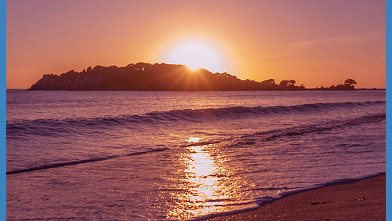 sunset tide